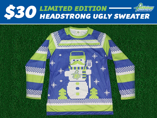 HEADstrongFnd's tweet photo. #UglySweaters are the best part of the #holidays. Get yours for only $30, while supporting #HF. #HoliDAYSOfDeals https://t.co/X8PQV4poJ6