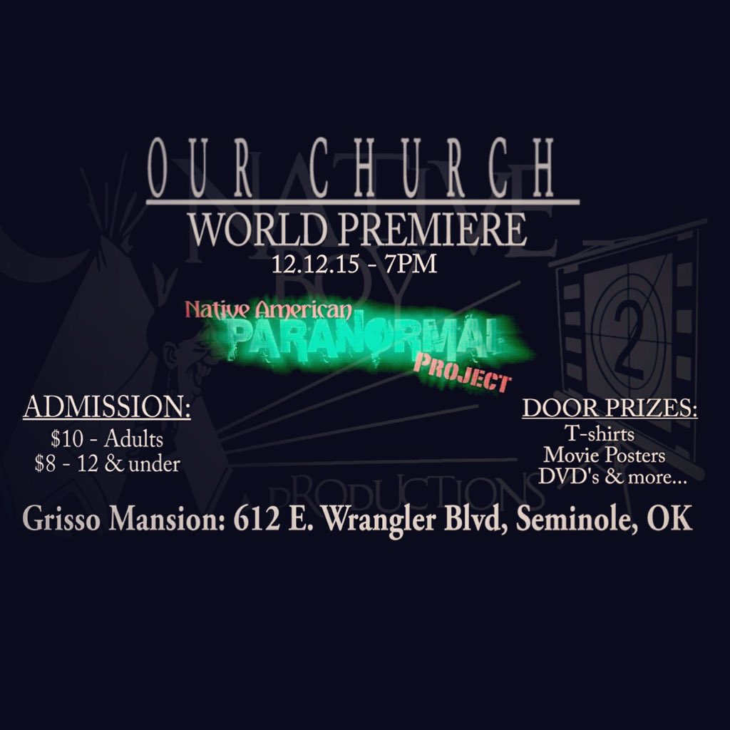 nativeboy1977's tweet photo. 9 days away. Have you made ur plans to attend yet? #nativeboyproductions #teamnapp #docfilmmaker #choctawfilmmaker https://t.co/iJb5UC8E0v