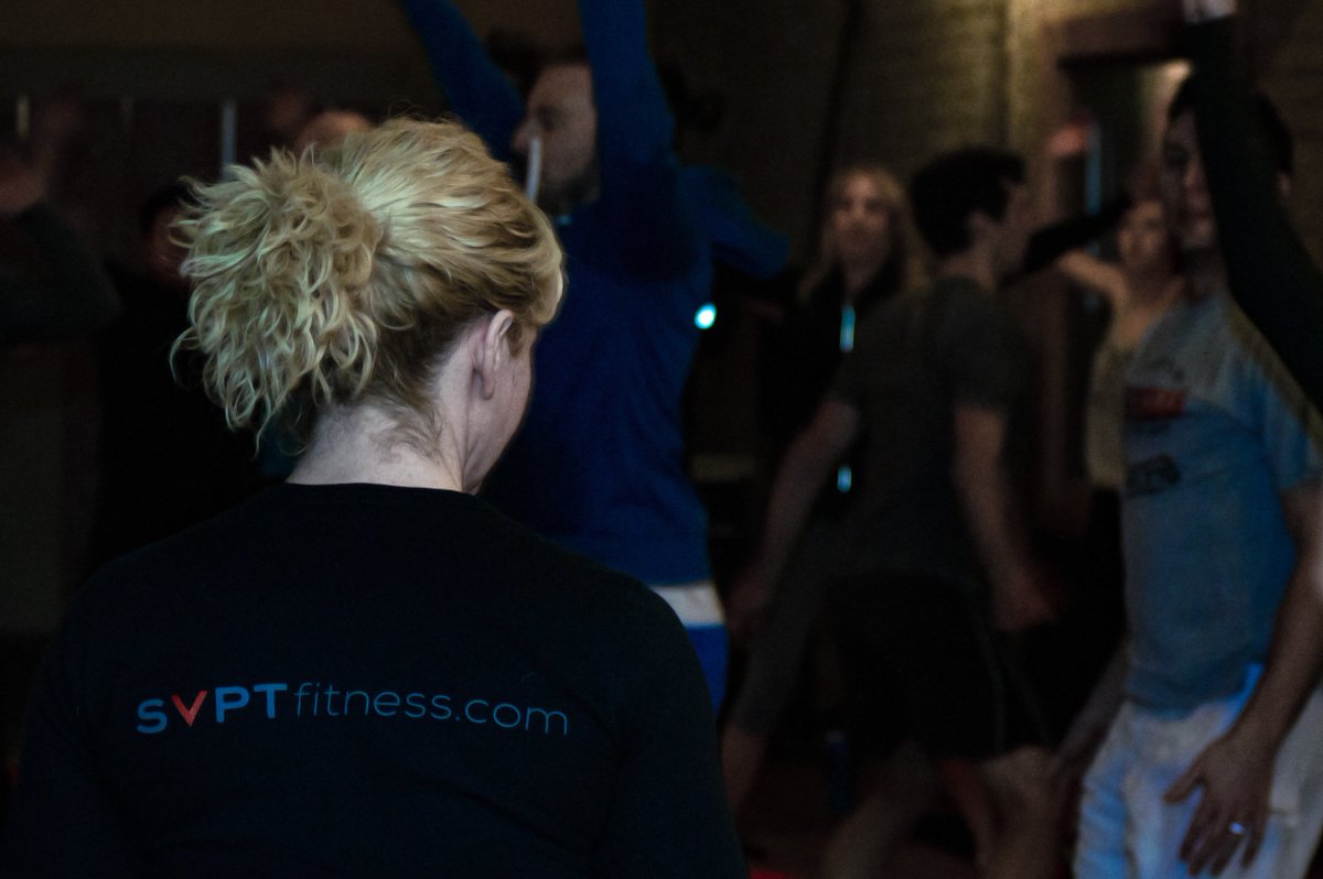 Great shot of <a href="/SharaVigeant/">Shara Vigeant</a> from <a href="/SVPTFitness/">SVPT Fitness</a> earlier this week at #sweatworking. Photo cred: Jeff from <a href="/Yegfit/">YEG Fit</a>