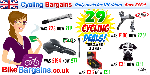 Hey Guys! Thursday's #Cycling Deals!
▶ bikebargains.co.uk 🚲
If you can retweet I'd be very grateful! 😍
Thanks x