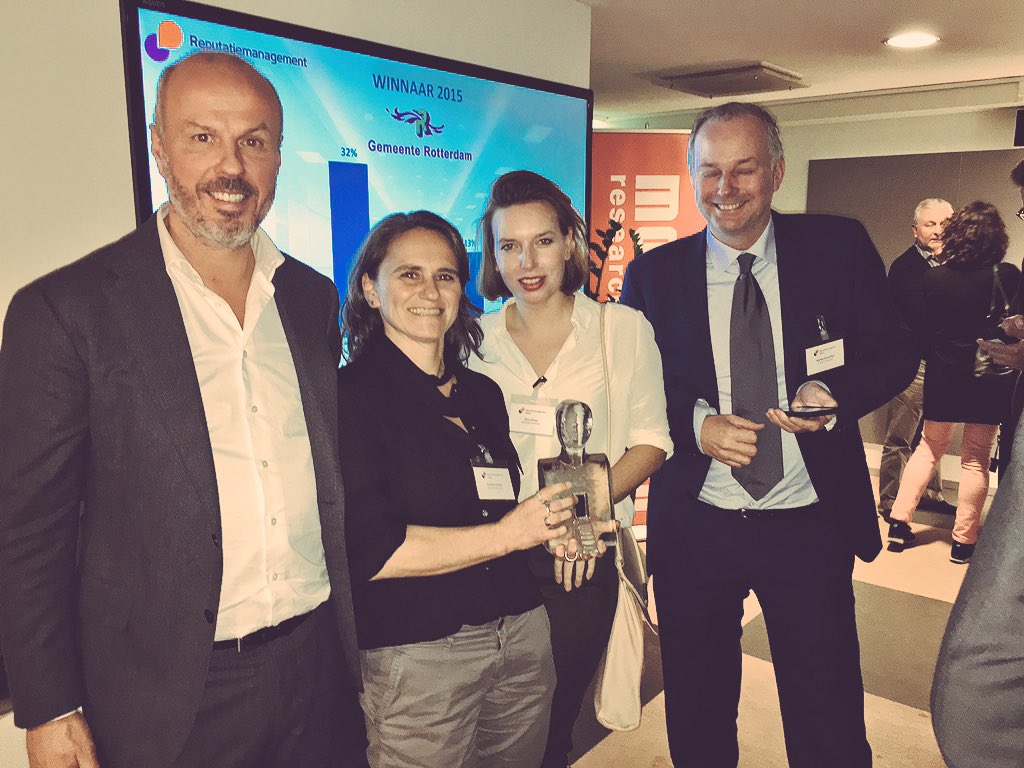 <a href="/rotterdam/">Gemeente Rotterdam</a> wint reputatiemanagement award Motivaction. Hoe mooi is dat? #makeithappen