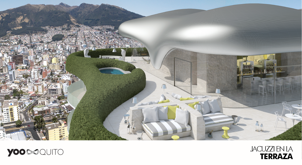 YooQuito's tweet photo. En uno de los puntos mas altos de la ciudad, al aire libre, nuestro jacuzzi en la terraza. https://t.co/5gh8RZIcCX
