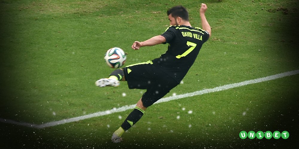 A total of 306 goals in 640 games, Happy Birthday to the Spanish master David Villa! 
2 Ligas
1 UCL
1 WC
1 Euro 