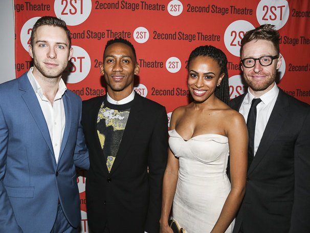 Photos! New musical <a href="/invisiblethread/">Invisible Thread</a> opens at <a href="/2STNYC/">Second Stage Theater</a>: bit.ly/1lyRtTt