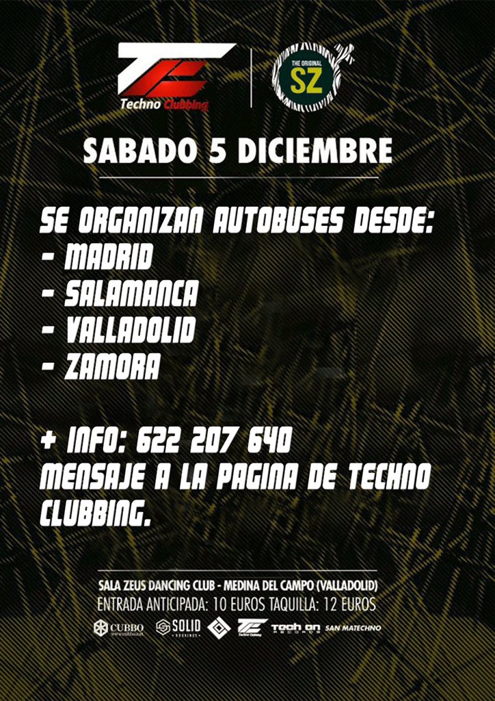 TechnoClubbing's tweet photo. Atentos y rapidos que mañana acaba el plazo https://t.co/INrrX8kQnJ
