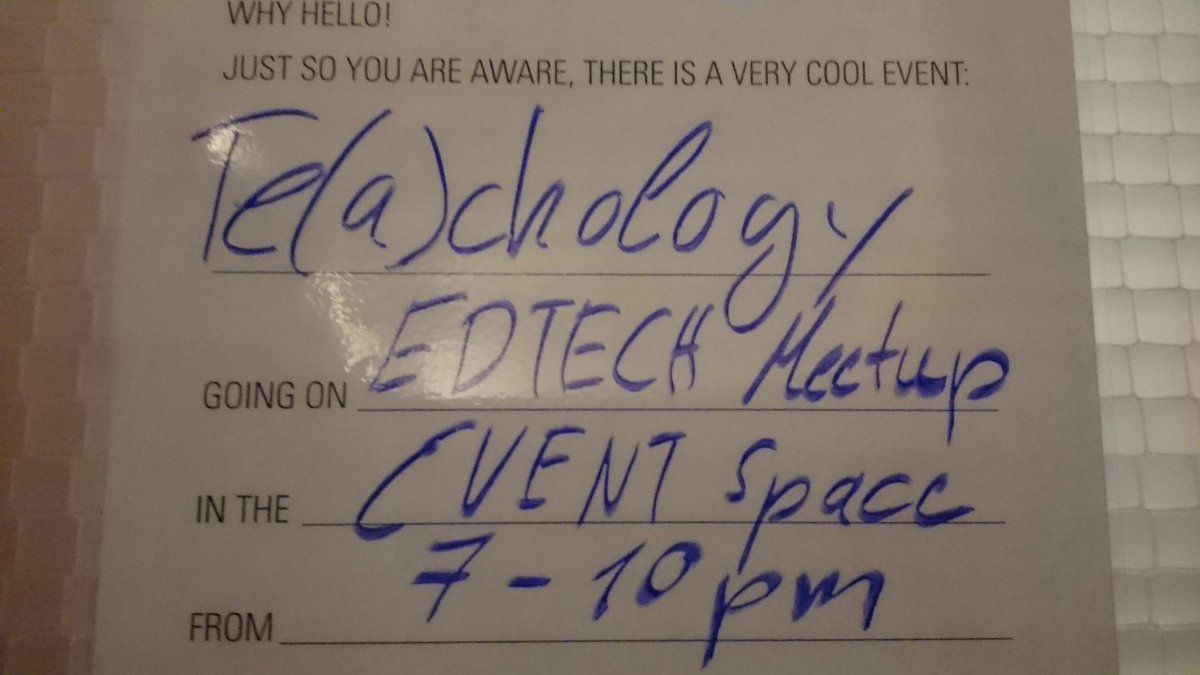 hilalaybike's tweet photo. #EdTechBerlin Te(a)chology starting NOW! #EdTech @ImpactHubBLN @ImpactHubBLN https://t.co/NqzSr8nmd5