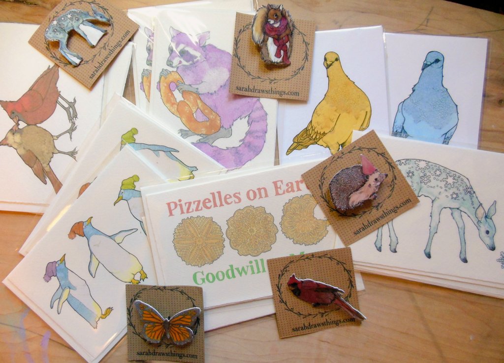 I'm getting my freebie items packed for <a href="/craftybalboa/">Crafty Balboa</a> on Dec 12. The first 50 people get a bag
#craftybalboaholiday