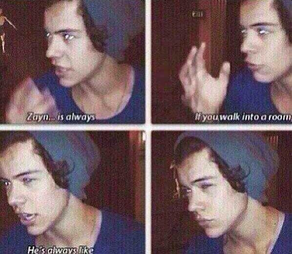 cutezayn_'s tweet photo. #rememberwhenzayn got imitated by harry  

I still laugh https://t.co/B0hqG1DDHl