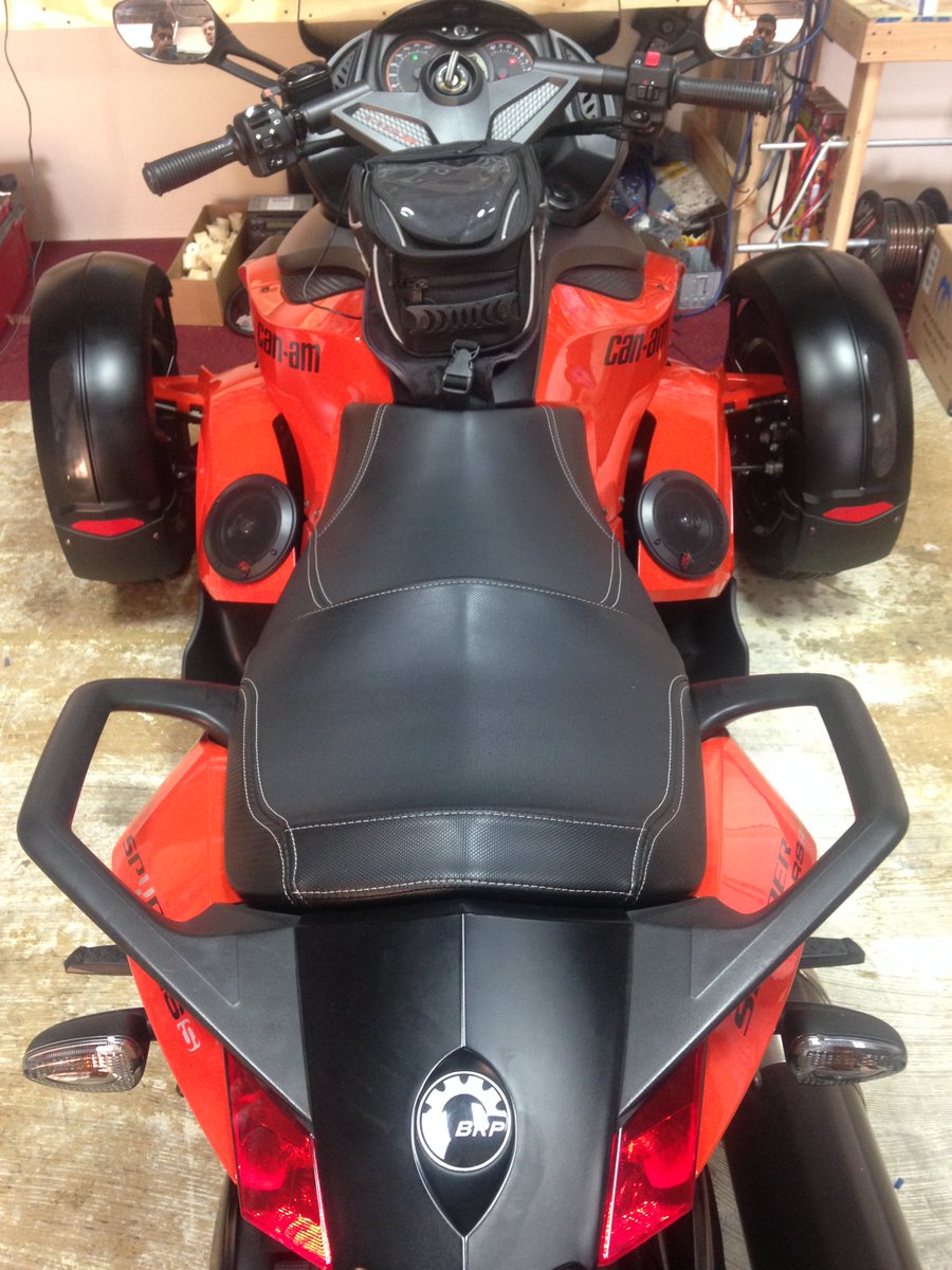 latest stereo systems for a can am spyder