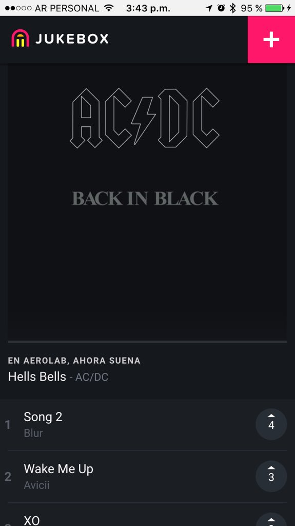 alevizio's tweet photo. #ACDC en @aerolab 🎧 gracias a @tryjukebox https://t.co/GzvTVJWEcq
