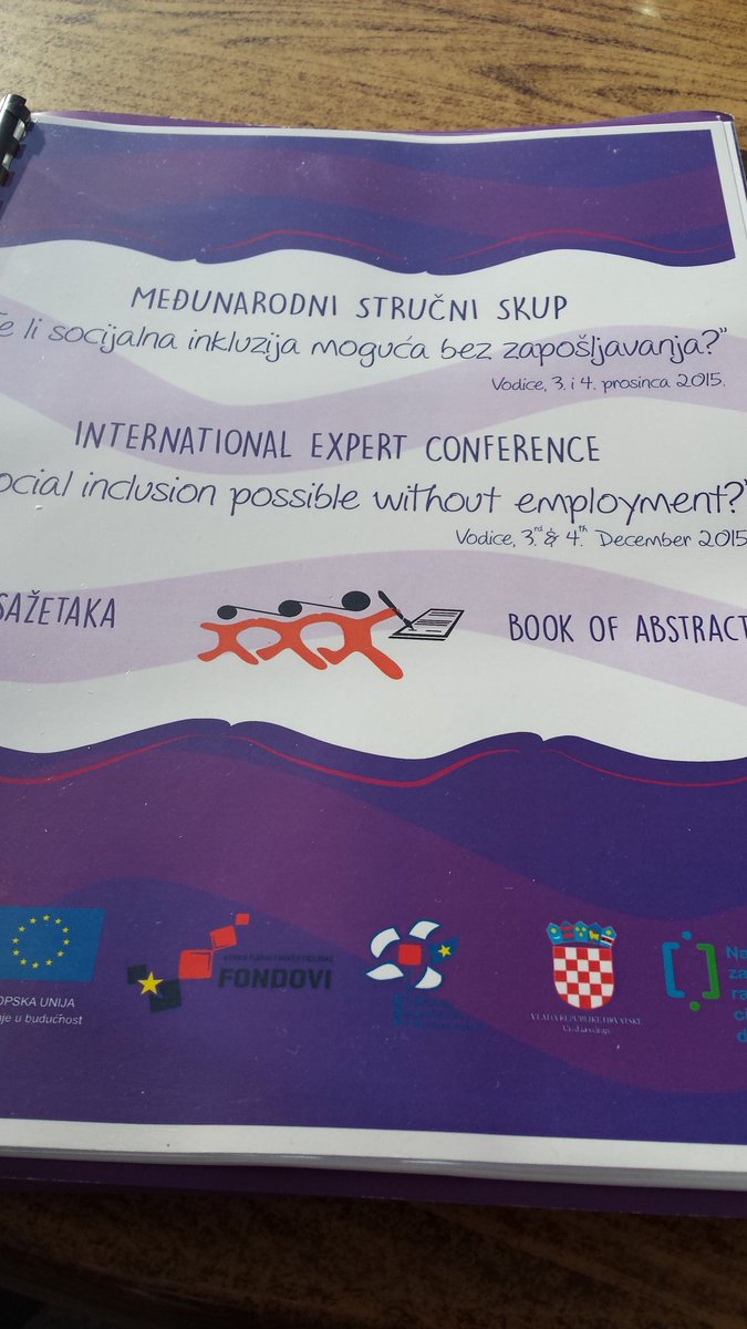 niuseinfo's tweet photo. Excellent conference today organised by Centre for Social Inclusion, Sibenik, Croatia. https://t.co/PoQw9r51aW