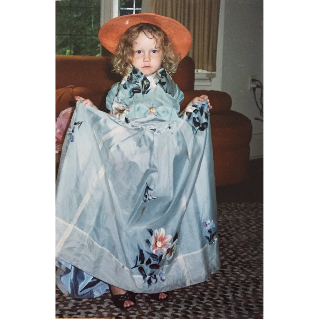#tbt dress up is a serious business 👗