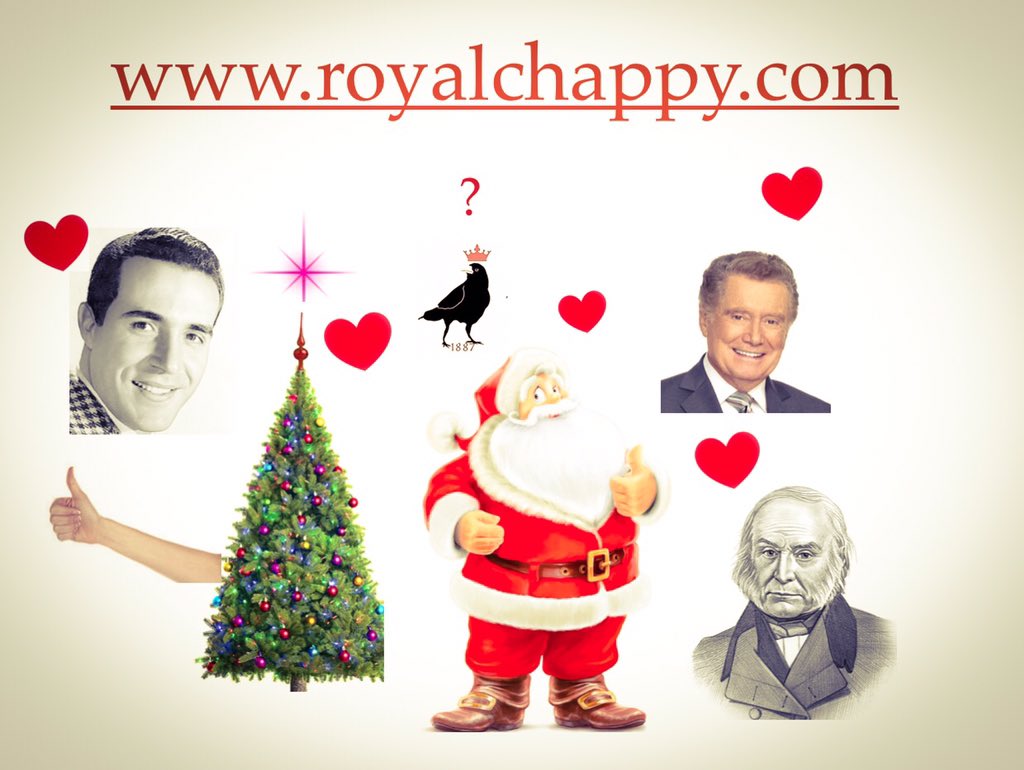 Only 20 shopping days until Christmas!  royalchappy.com