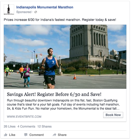 boostable's tweet photo. Marathon organizer sees a 3x return on ads through @Eventbrite retargeting w/ @Boostable! https://t.co/Vgrr7z65gV https://t.co/Ogr46f416y