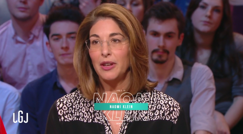 linfoduvrai's tweet photo. "C'est scandaleux d'interdire aux gens de manifester. Même W. Bush ne l'a pas fait après le 11/09." @NaomiAKlein https://t.co/iewRu59HMp