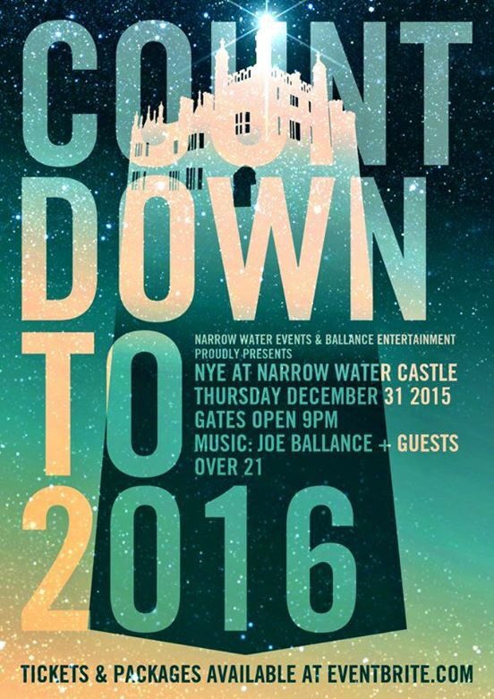 NWCpresents's tweet photo. NYE PARTY AT THE CASTLE #party @nigossipguy @BbvNewry @Newry_BID @Newrychamber @NoreastNI https://t.co/4VB6V2VVx2