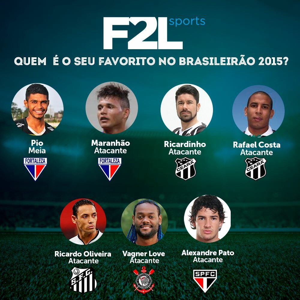 f2lsports's tweet photo. Pra você, quem levaria o título de melhor jogador do #Brasileirao?

#F2LSports #Brasileirao2015  #Futebol https://t.co/8hhjLWTQ2P