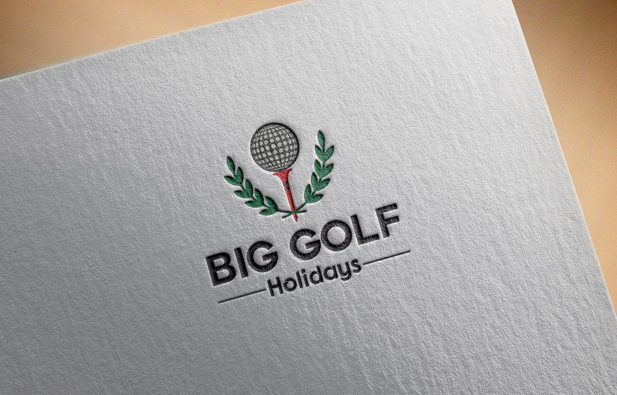 logodesign_bd's tweet image. WE have made a golf logo