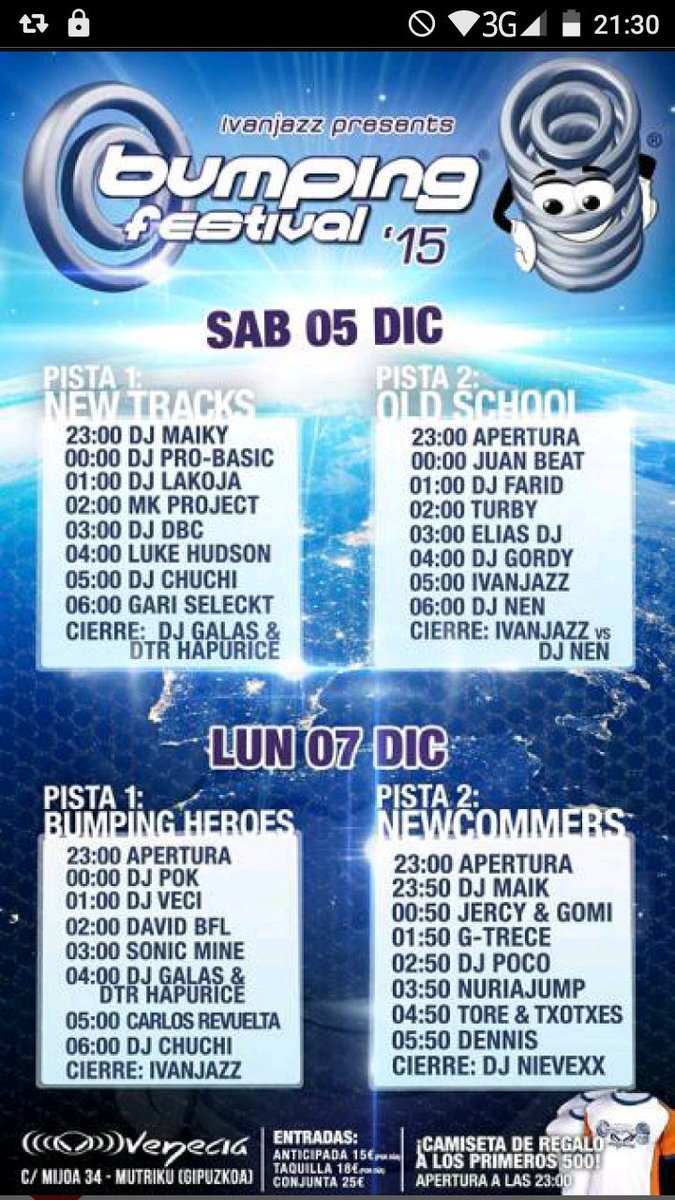 gauapp's tweet photo. Sorteamos 2 entradas para el #bumpingfestival de #Venecia del sábado con @Gariseleckt @djchuchi y muchos+! RT&amp;FOLLOW https://t.co/asosS11sJv