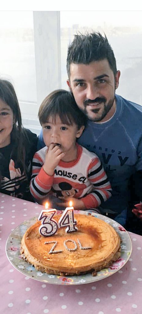 Happy birthday David villa . 