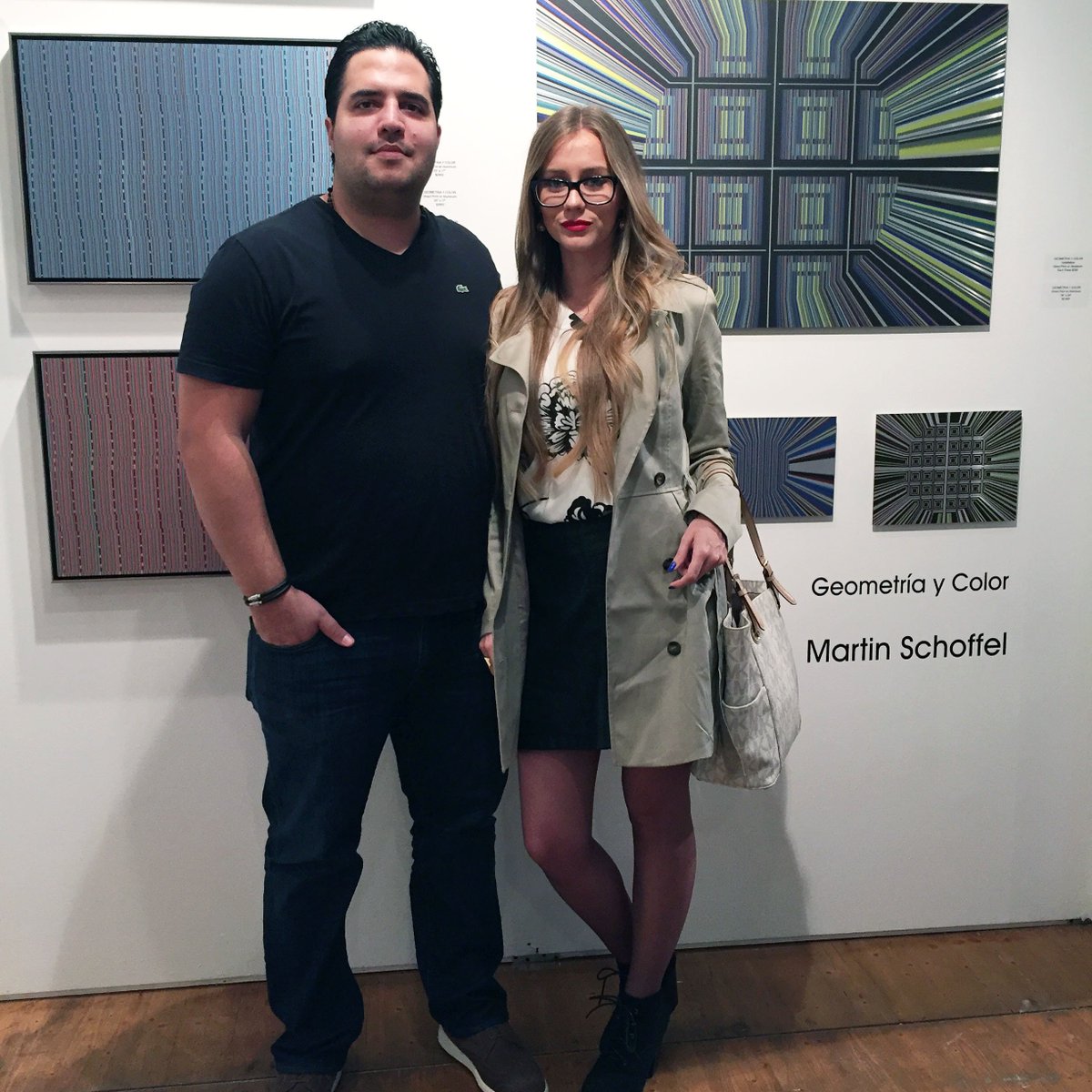 MartinSchoffel's tweet photo. Opening Night at Spectrum Miami #MartinSchoffel #art #Venezuela #ArtBasel #SpectrumMiami #Spectrum2015 #OpArt #Color https://t.co/hlptKUiUpd