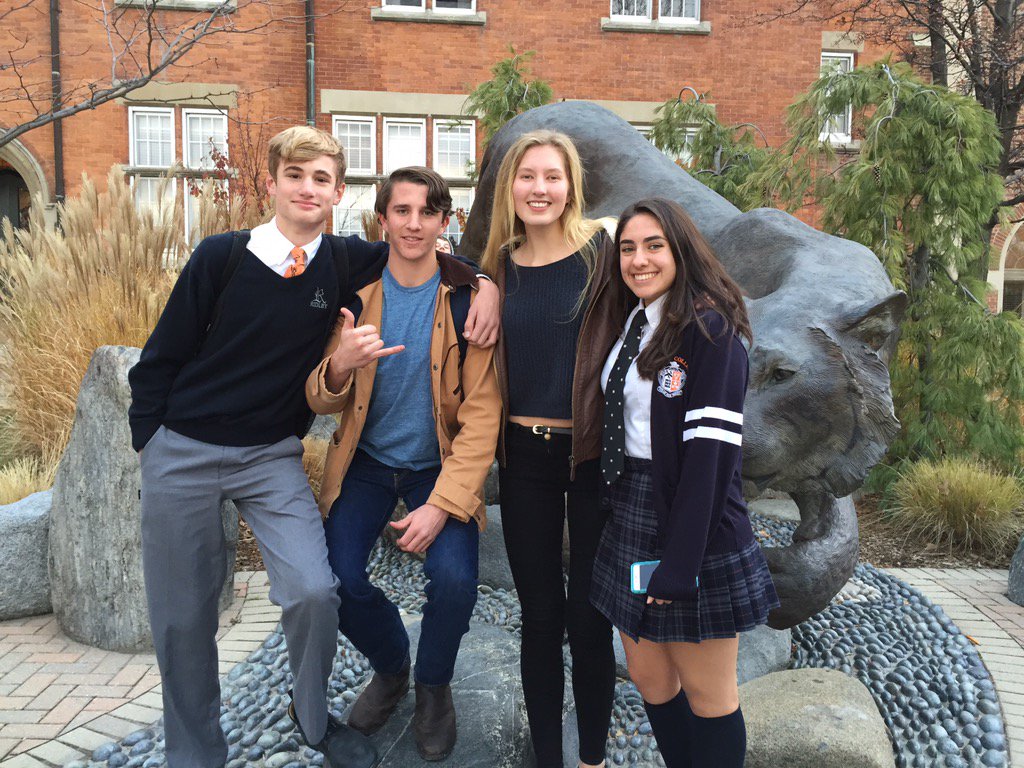 KellyNeill14's tweet photo. Sad to see our Aussie exchange friends leave @Ridley_College. Safe travels https://t.co/siji8PMaEF