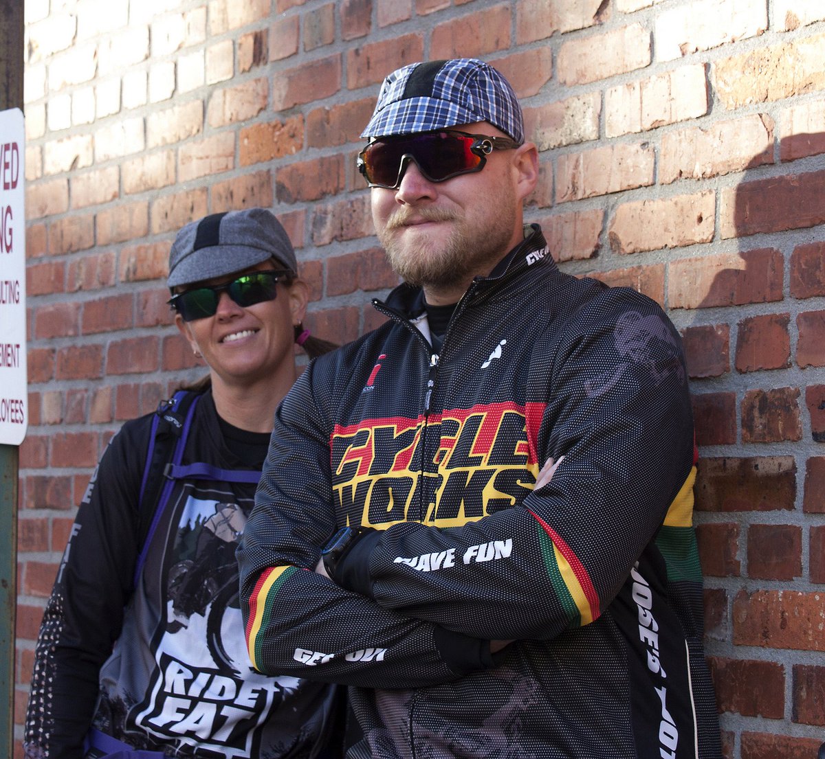 This looks like nothing but fun from our friends at Cycle Works!  <a href="/WalzCaps/">Walz Caps</a>  #fatbikes #snow