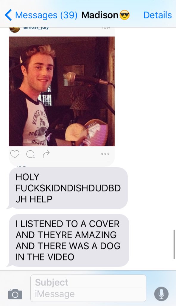 almostsquad_'s tweet image. My friend found out who almost July was 😂