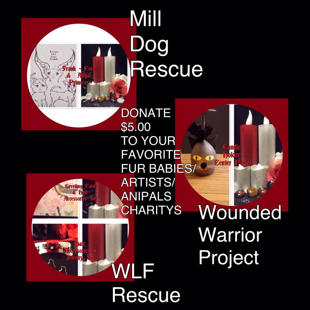 StuffMyPetsSay's tweet photo. #ReLiArts #FBPFAC #A4A #purchase / #donate -- #raffle / #donate -- #donate -- 50%-100% OF PRICES GOES TO CHARITY https://t.co/qZQ0aeWvhw