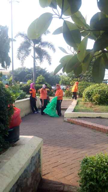 Gerakan pungut Sampah , Lokasi Terminal Bus Tj Priok