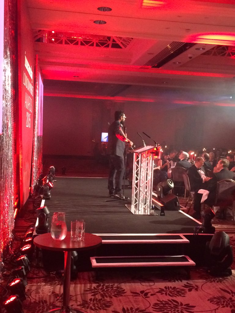 nikkihandley's tweet photo. @RomeshRanga did a great job in part one!! 🏆🍾🏆🍾 #IDAwards @insurance_day https://t.co/dpxdFoh9f9