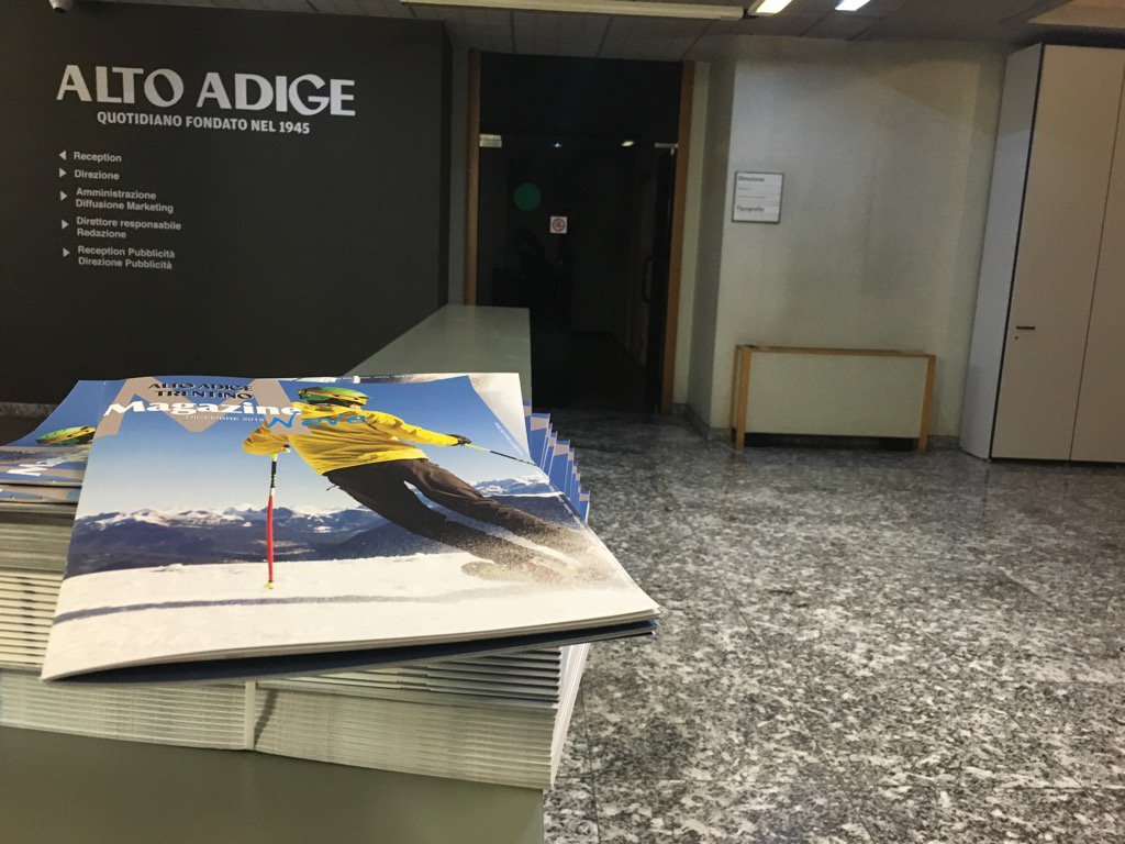 Speciale #neve da sabato in edicola con <a href="/alto_adige/">AltoAdige quotidiano</a> e <a href="/Trentin0/">Trentino</a>