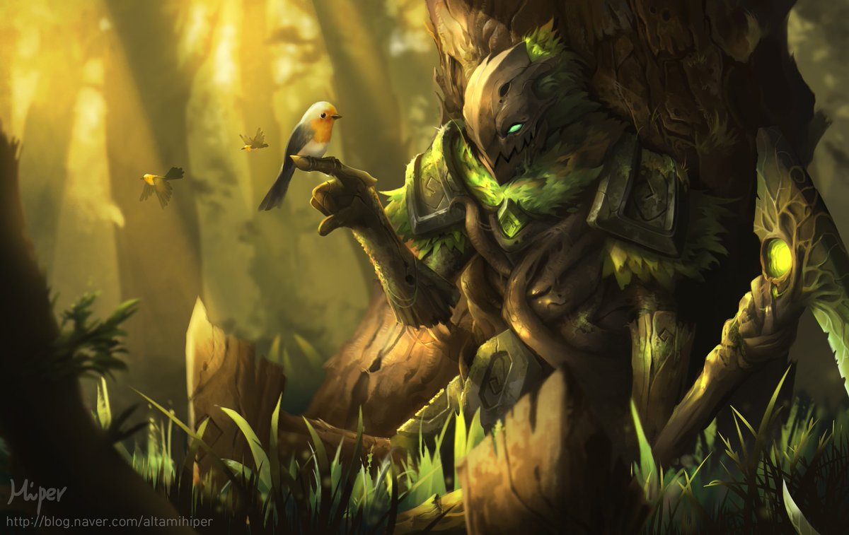 SummonersCon's tweet image. This is amazing! 'Elderwood Fiddlesticks' by KORHIPER/@mmm4123 #LeagueOfLegends