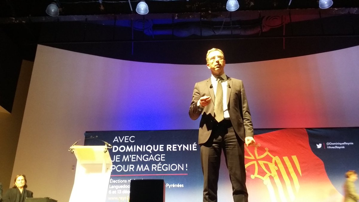 #AvecReynie depuis #Toulouse <a href="/DominiqueReynie/">Dominique Reynié</a> à <a href="/VirginieCalmels/">Virginie Calmels</a> "Virginie on va gagner ensemble" <a href="/lesRepublicains/">les Républicains</a>
