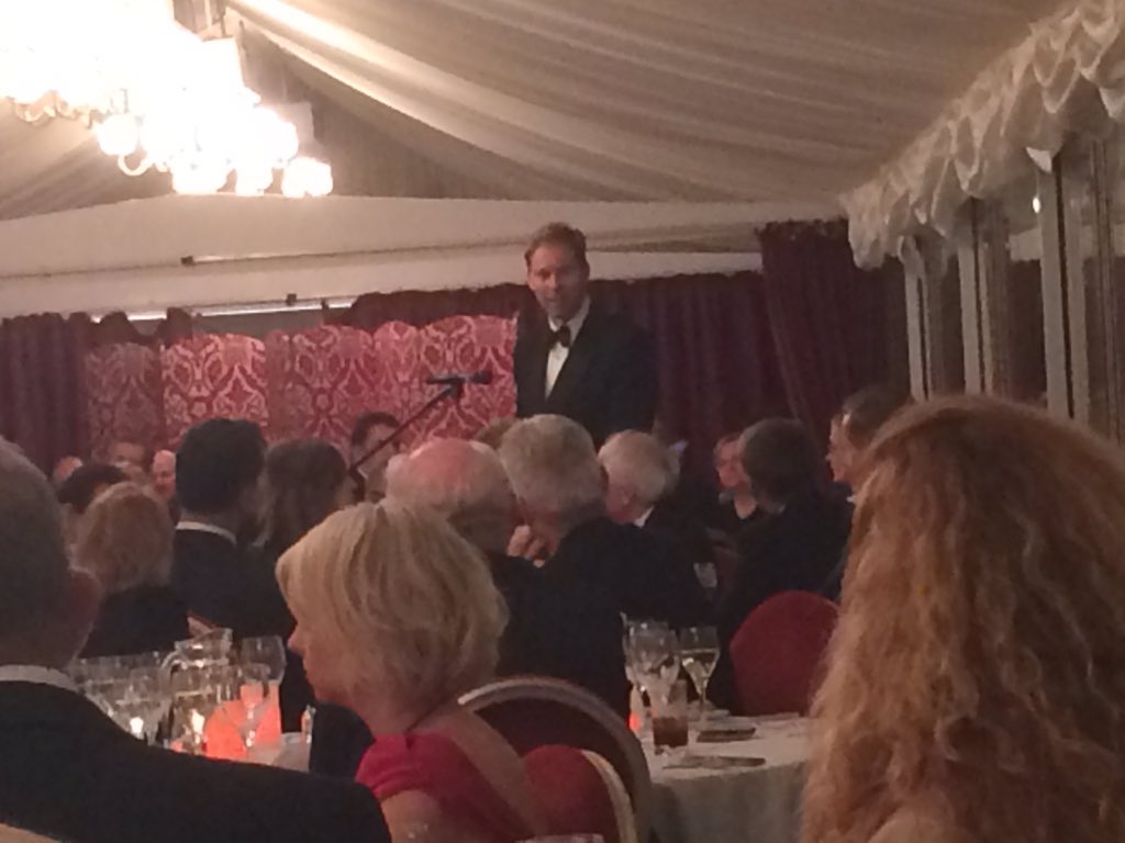 <a href="/TVETUKAlgerie/">TVET UK Algerie</a>: <a href="/Tobias_Ellwood/">Tobias Ellwood</a> addressing @ABBCUK 10th anniversary dinner! Very positive about #algeria <a href="/ChrisFrean/">Chris Frean</a>