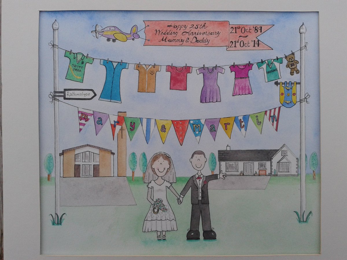 Hi <a href="/BrideHour/">#BrideHour</a> #BrideHour from lil ole commission artist <a href="/artymaggie/">Stoneacre Studios🇮🇪🎨</a> xx
Engagement, wedding &amp; anniversary paintings