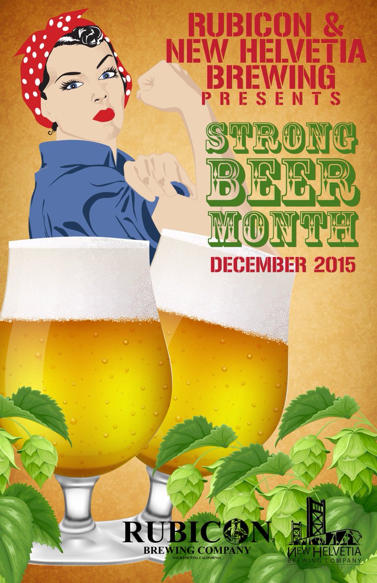 rubiconman's tweet photo. Warm your body ALL MONTH LONG! #strongbeermonth #rubiconbrewing #drinklocal @NewHelvetiaBrew https://t.co/mM6VGku9lg