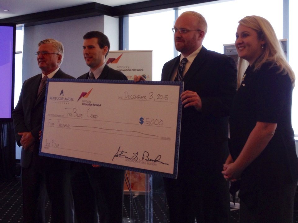 StartupLou's tweet image. Congrats @TriBlueCorp on winning 1st place at today's @kyinnovation Angel Summit!
#StartupLou 
@VogtAwards