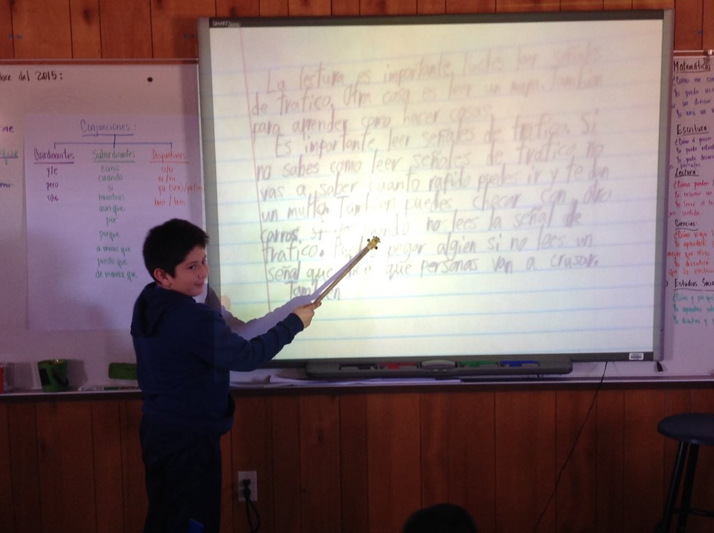 CJ_OrtizBertolo's tweet photo. Students show how they use conjunctions to combine sentences in their writing @KobyStringer #iheartpces #PCESdual https://t.co/nYnsJkJJWz