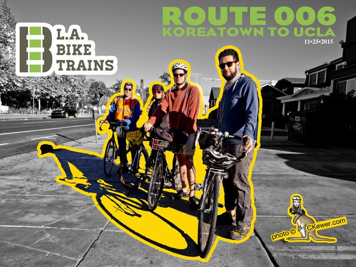 CarolinKewer's tweet photo. Route 006 @LABikeTrains Great way to commute! #bikefaction #together  #bicyclelife #cycling  https://t.co/dBFFzKfRYJ https://t.co/rhBdL9DC5m
