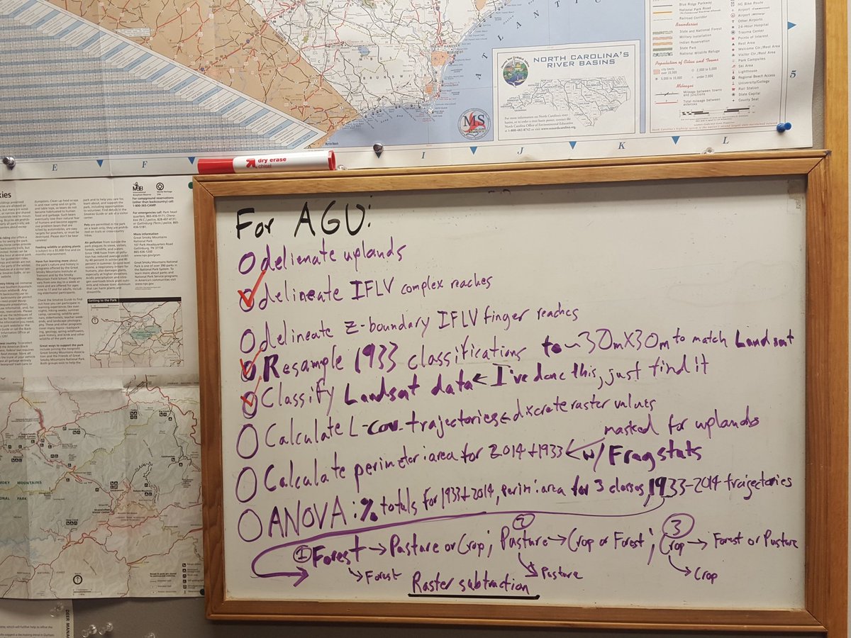 ZBrecheisen's tweet photo. Checking off analysis boxes in a hurry before AGU! #GIS #Interfluves #AGU15 #Fragstats https://t.co/VxSv0YFmBg