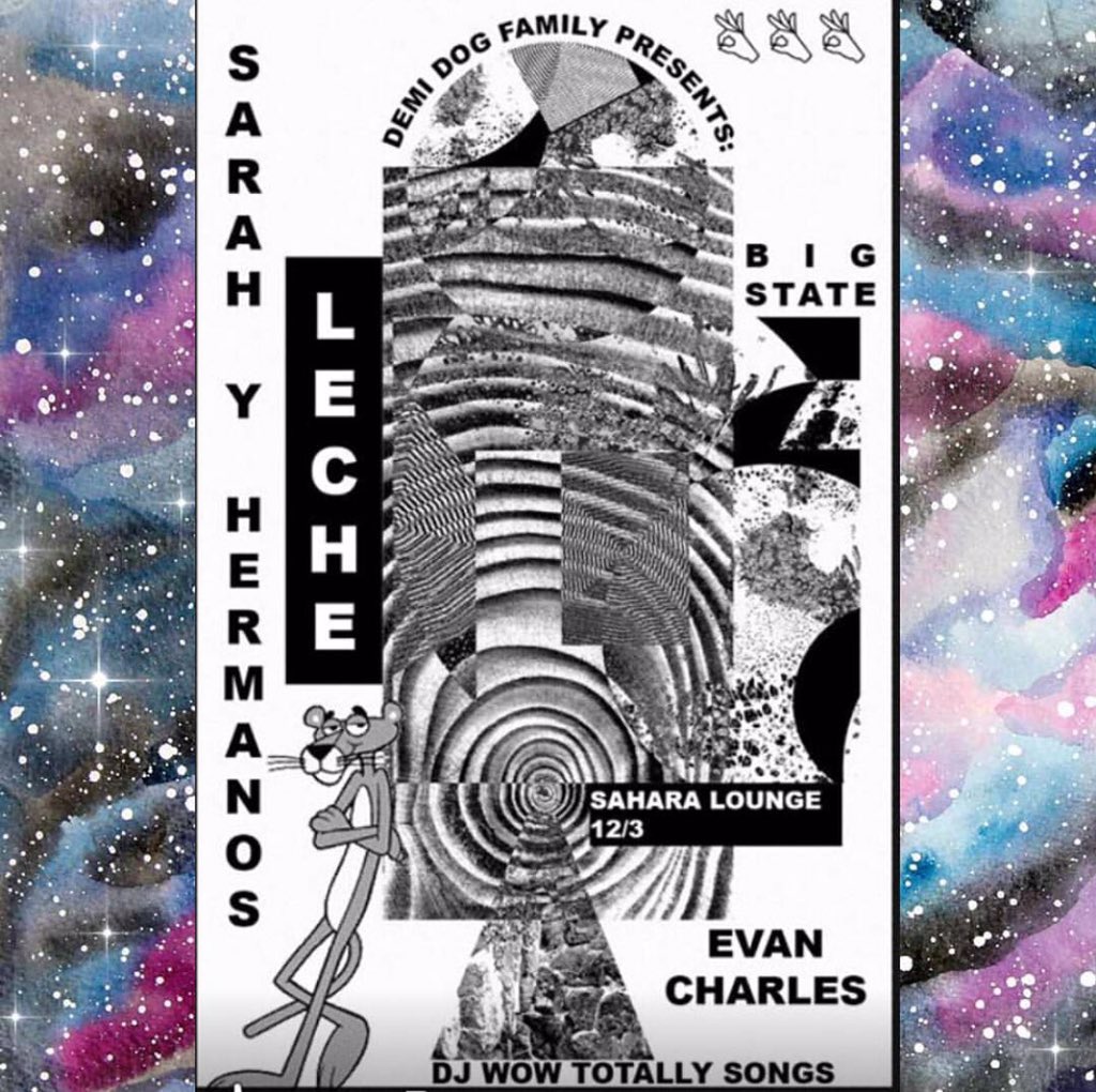 SarahYHermanos's tweet photo. Aye. SARAH Y HERMANOS + FRIENDZ @ the Sahara Lounge tonight.  1413 Webberville Rd, ATX, 787721.      Come party... https://t.co/6ACtGXtWGa