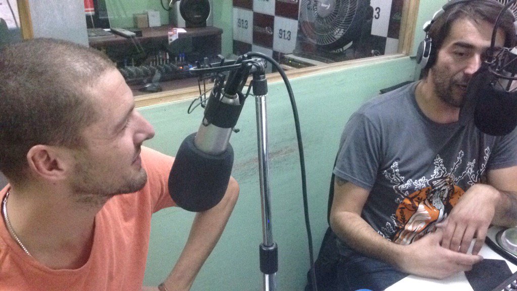 El actor de "En la gama de los grises", Rodrigo Celhay ya está en #Ovalle escúchalo por #RadioCaribe #Hoy en el #TMO