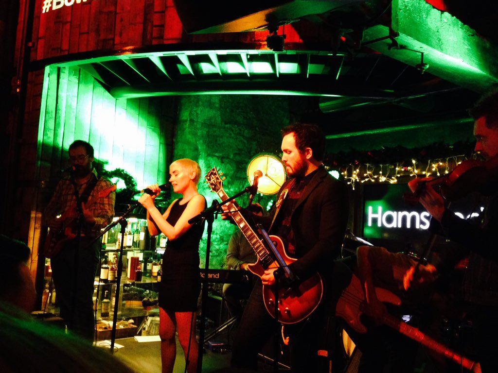 anidhea's tweet photo. Christmas party with @Ham_Sandwich @jamesonwhiskey #BowStreetSessions https://t.co/hAcwbZspIt