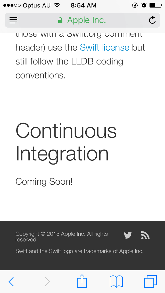 _matthewpalmer's tweet photo. Interesting #opensourceswift https://t.co/JuIoBH4TVq