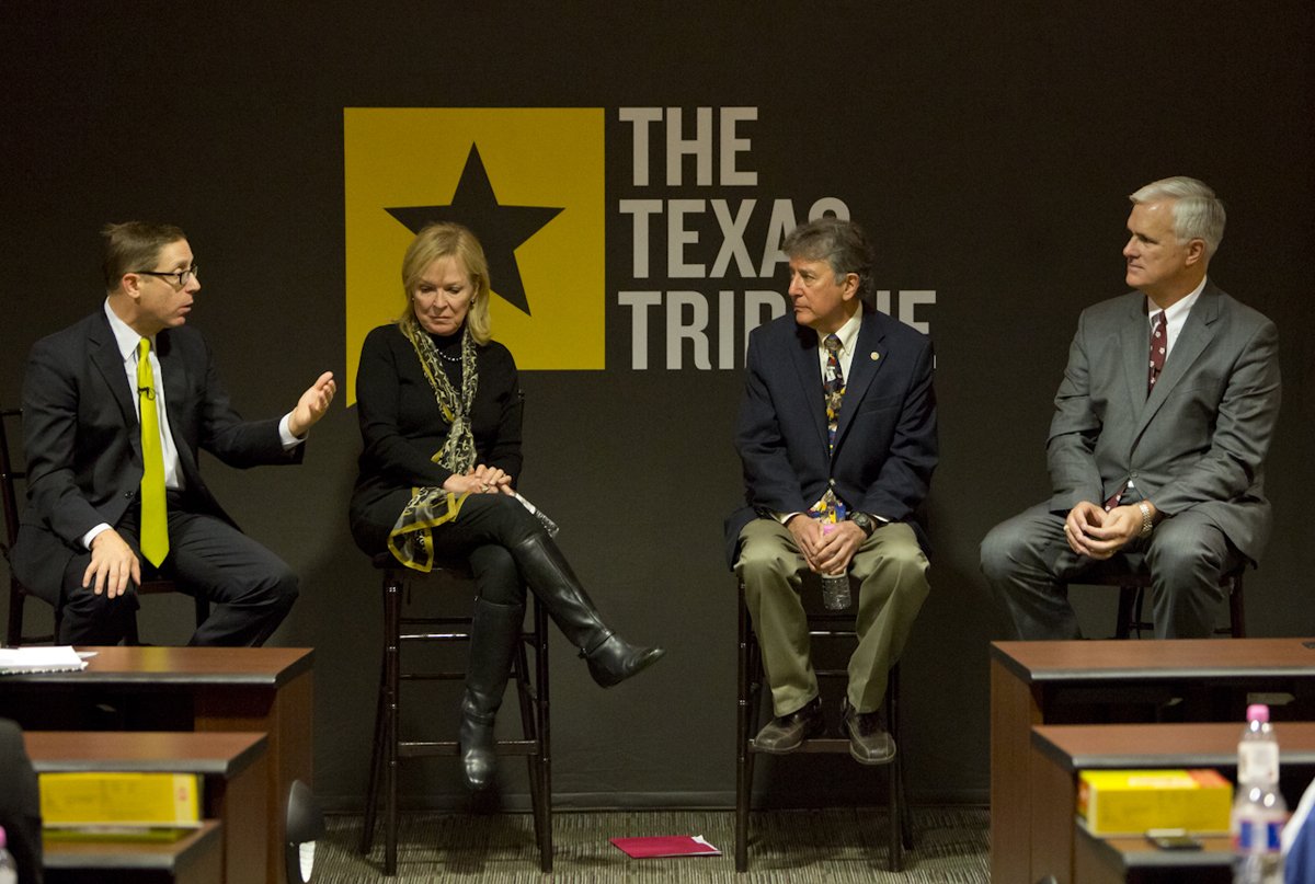 VIDEO: <a href="/MyraCrownover/">Myra Crownover</a> <a href="/ElliottNaishtat/">Elliott Naishtat</a> + Paul Ogden on future of TX health care trib.it/1Is8sRS #ttevents