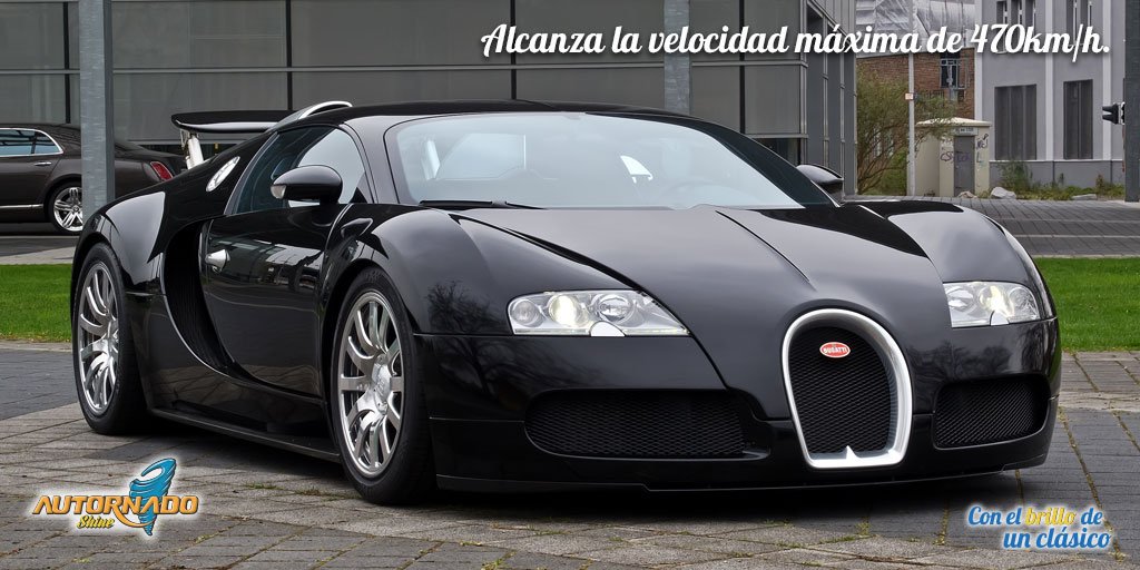 autornado's tweet photo. ¿Sabias que el coche más rápido de la actualidad es el Bugatti Veyron? https://t.co/L8sV0uO6KT