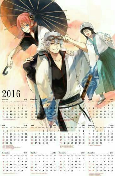 tikarnootaku's tweet photo. Jual kalrnder anime 2016 gintama hanya Rp 10.000, lihat gambar klik https://t.co/BEvjJeHoz3 #gintama #kalender https://t.co/UOhDq0JpKA