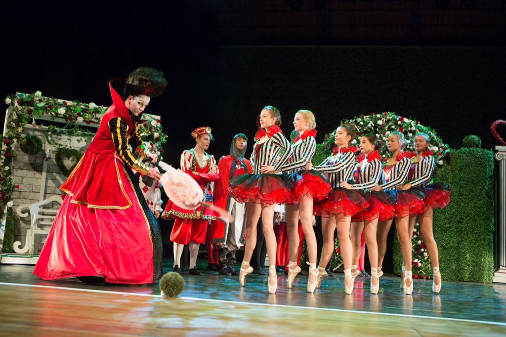 coopjuniors's tweet photo. More spectacular than ever @snapemaltings #AliceInWonderland until 13 Dec. Queen of Hearts demands your presence! https://t.co/gLL57awGdO