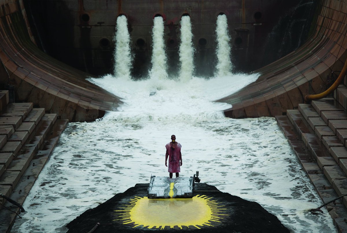 Watch Matthew Barney and Jonathan Bepler discuss the creative process behind <a href="/riveroffun/">RIVER of FUNDAMENT</a> p4k.co/Vs3YU